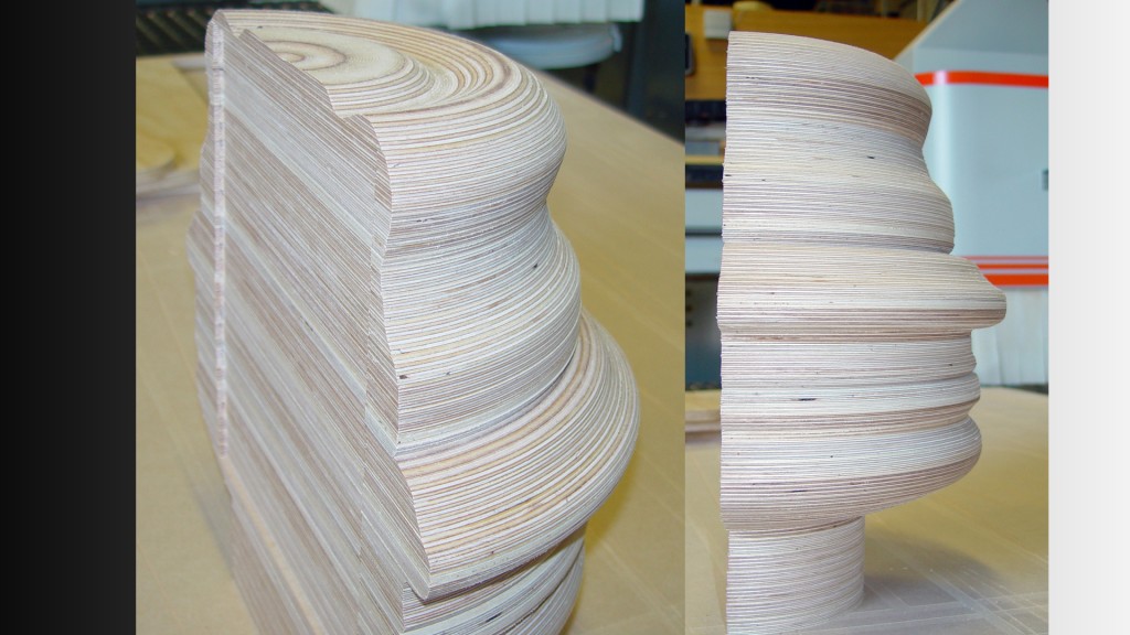 Multi layered birch ply profile - agnes poitevin-navarre