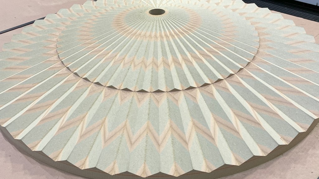 Ceiling Rose Jig for glass