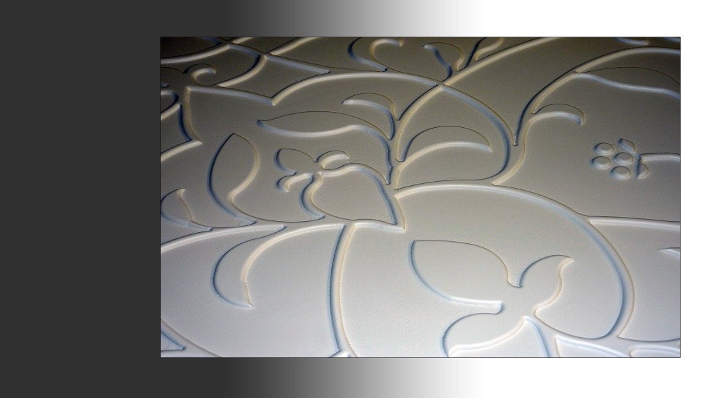 Intricate ceiling panel for a London Hotel