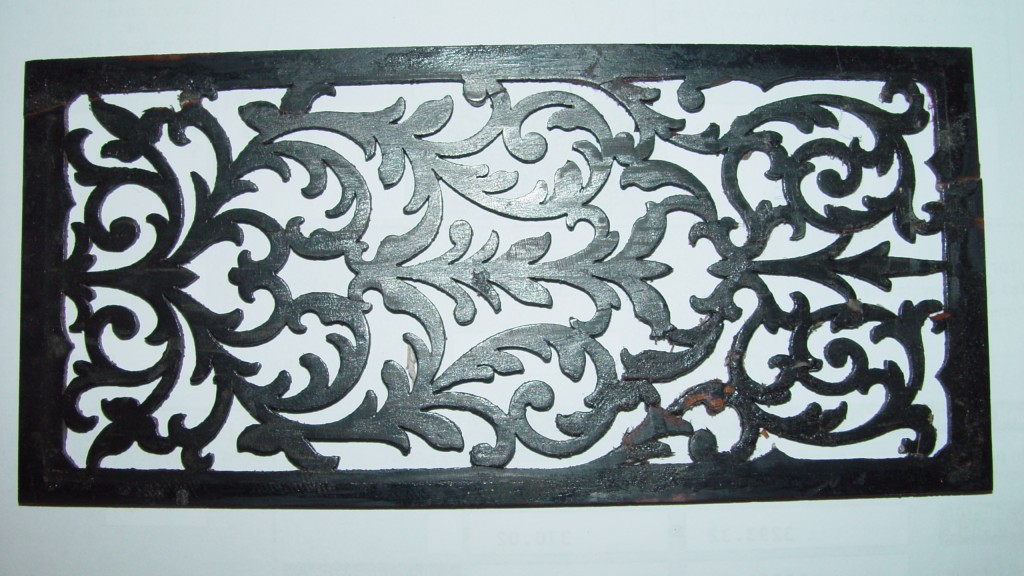 Ebony Fretwork