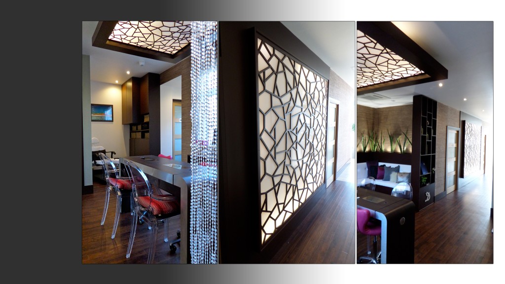 Facets Fretwork Screens looking great in this interior design