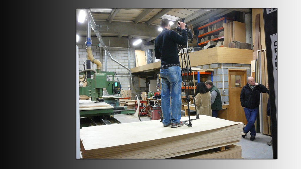 Filming of Grand Designs in our Workshop