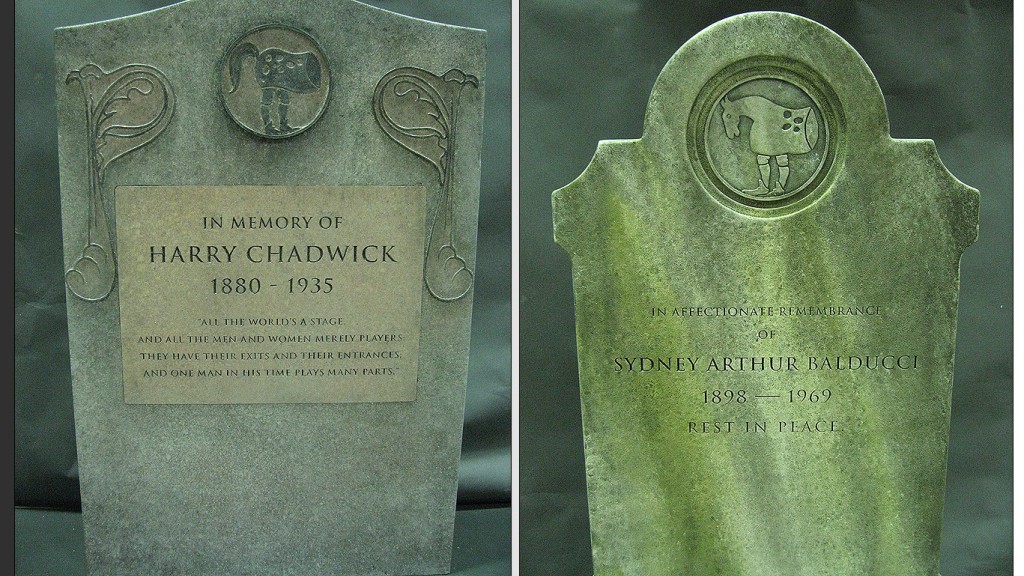 3D carved foam Gravestone work for TV and Film