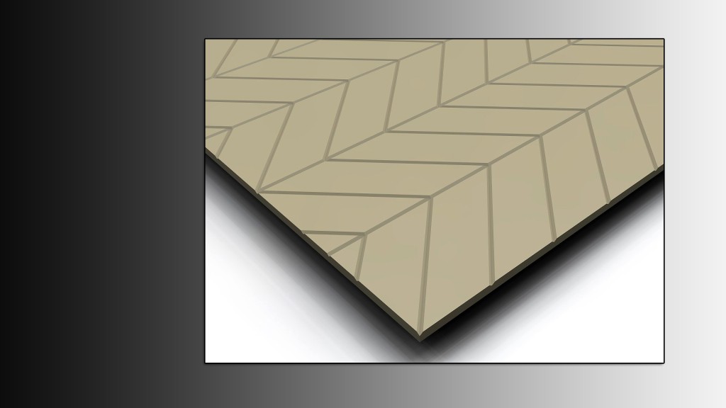 Replica Heringbone Tile sheets for Film and TV props