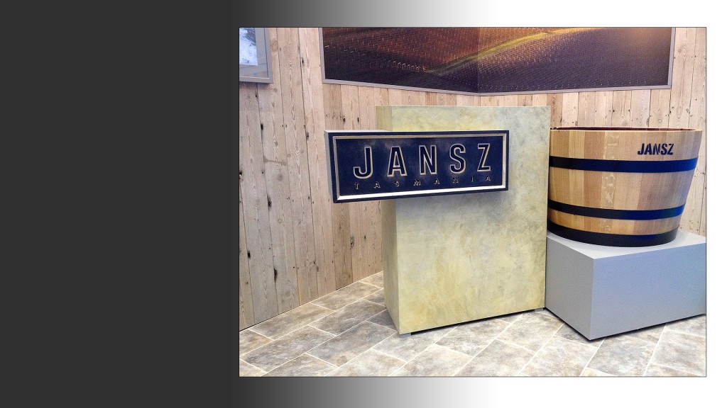 Jansz Logo made from MDF components