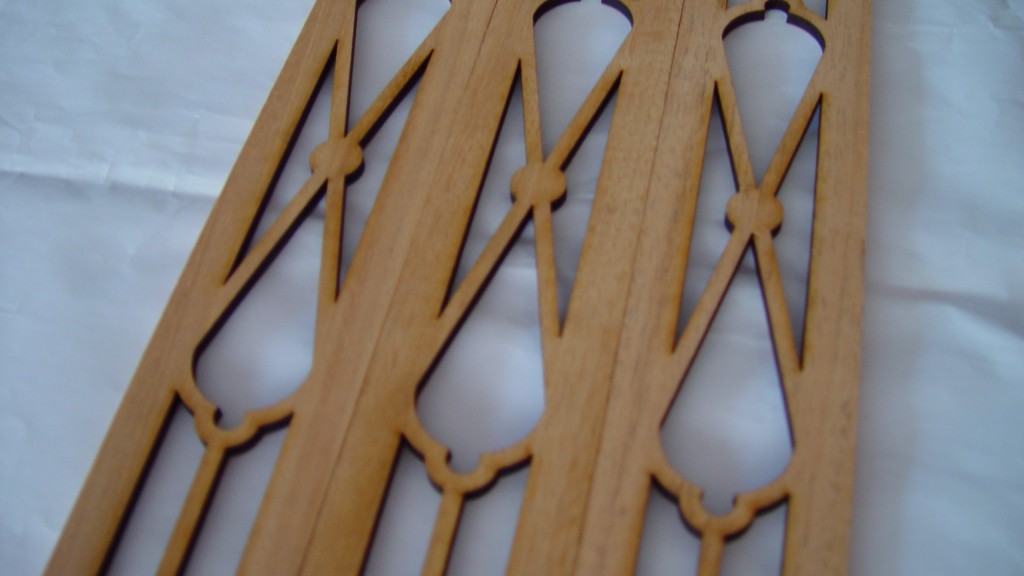 Mahogany Fretwork for furniture restoration