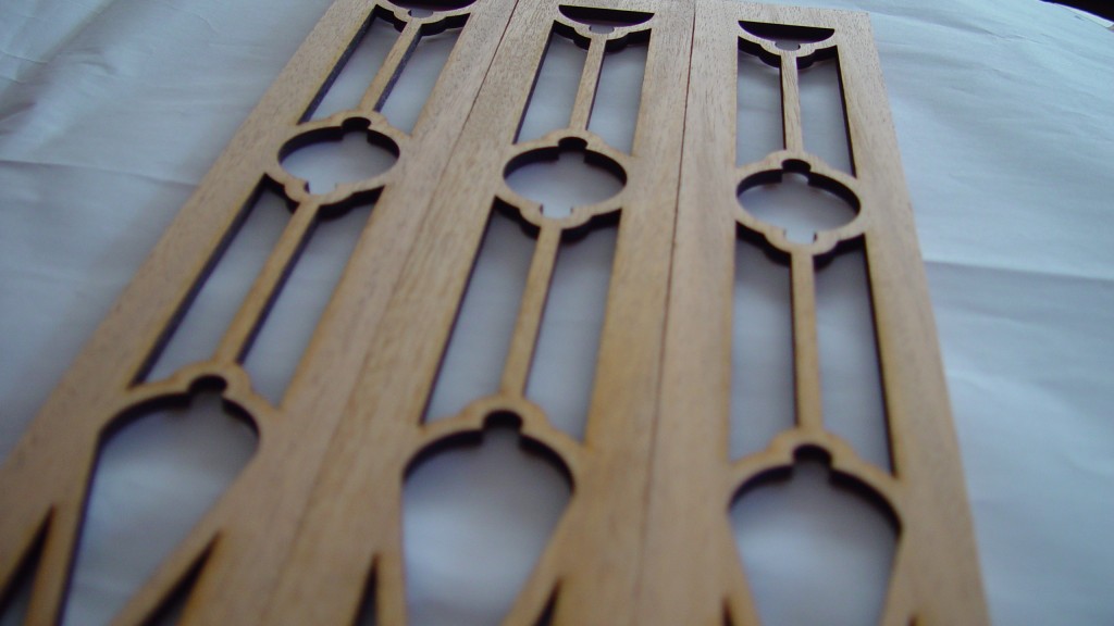 Mahogany Fretwork for furniture restoration